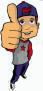 Picture of a thumbs up.