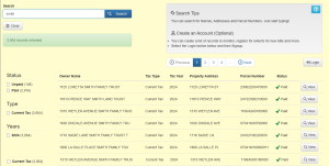 property tax search site image